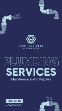 Plumbing Expert Services Instagram Story