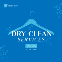 Dry Clean Service Linkedin Post Design