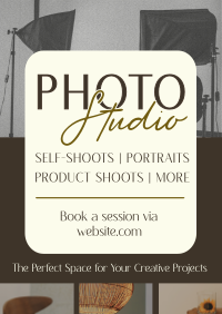 Photo Studio Classy Flyer Design