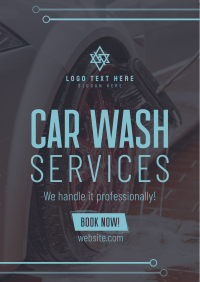 Car Wash Services Poster