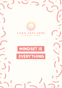 Mindset Doodle Lines Flyer