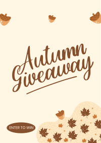 Autumn Season Giveaway Poster