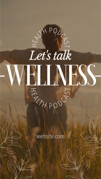 Wellness Podcast Instagram Story