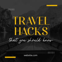 Travelling Tips Instagram Post Design