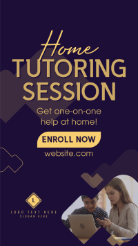 Professional Tutoring Service Facebook Story