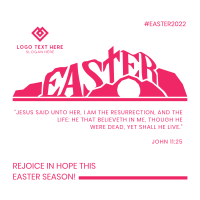 Easter Mountain Instagram Post
