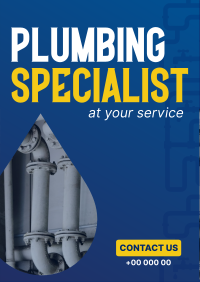 Plumbing Specialist Poster