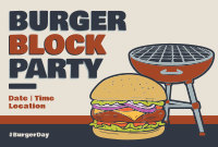 Burger Block Party Pinterest Cover