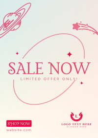 Modern Dreamy Sale Poster