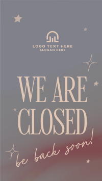 We're Closed Instagram Reel