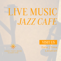 Cafe Jazz Instagram Post