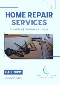 Simple Home Repair Service Flyer