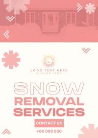 Snowy Snow Removal Flyer