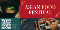 Asian Food Fest Twitter Post