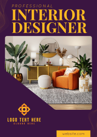  Professional Interior Designer Poster