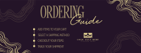 Elegant Marble Order Instructions Facebook Cover