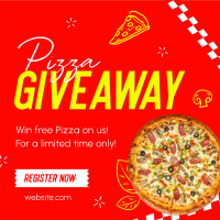 Pizza Giveaway Instagram Post Image Preview