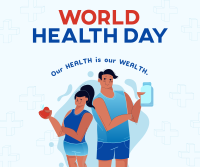 Healthy People Celebrates World Health Day Facebook Post