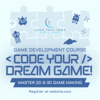 Game Making Course Instagram Post