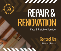 Repair & Renovation Facebook Post