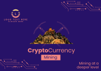 Crypto Mining Postcard