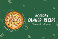 Holiday Pizza Special Pinterest Cover