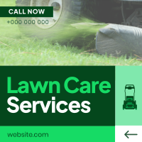 Lawn Care Services Instagram Post Design