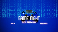 Game Night Console YouTube Banner