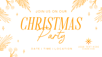 Artsy Christmas Party Video Design