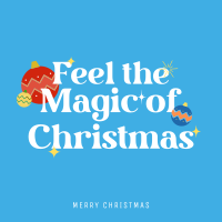 Magical Christmas Instagram Post Image Preview