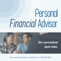 Financial Advisor Instagram Post
