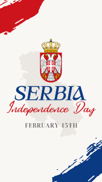 Serbia National Day Facebook Story