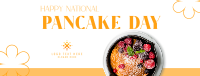 National Pancake Day Facebook Cover example 1
