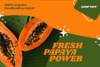 Fresh Papaya Power Pinterest Cover