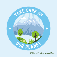 Environment Day Scenery Linkedin Post