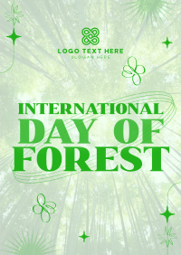 Modern Quirky Day of Forest Flyer