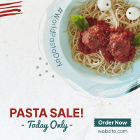 Spaghetti Sale Instagram Post Image Preview