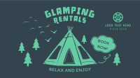 Holiday Glamping Rentals Facebook Event Cover