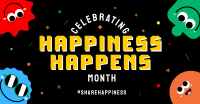 Share Happiness Facebook Ad