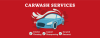 Carwash Services List Facebook Cover