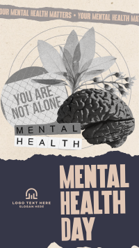 Scrapbook Mental Health Day Instagram Reel Image Preview