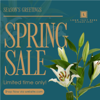 Spring Season Promo Instagram Post