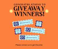 Giveaway Winners Stamp Facebook Post