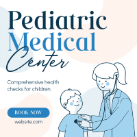 Pediatric Medical Center Instagram Post Design