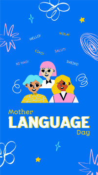 Mother Language Celebration Facebook Story