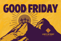 Good Friday Golgotha Pinterest Cover Image Preview