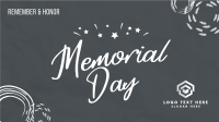 Memorial Day Doodle Video Image Preview