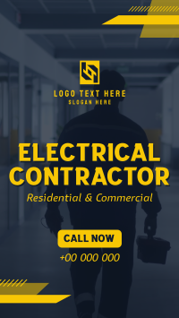  Electrical Contractor Service TikTok Video