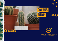 Cactus Plant Postcard