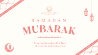 Ramadan Mubarak Greeting Animation